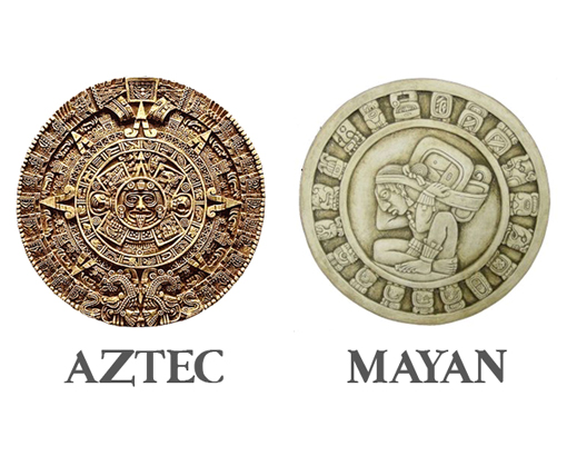 Aztec vs Mayan calendar